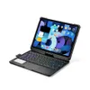 Wireless Bluetooth TouchPad Keyboard Case Smart 360 -graders roterande 7 färger Led Backbellit Stand Cover för iPad Pro 11 tum iPadair4 10.9 "