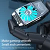 H-15 Telefone do celular 2024 Radiator Back Clip Game Cooler Mini Gaming Coolers Titular do ventilador portátil H15 S