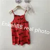 Enkelibb Tao Lato Nowe Toddler Girls Brand Dress Dzieci Krótki Rękaw Sukienki Dzieci Hawaje Piękne sukienki Line Dresses Q0716