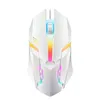 Mice USB Wired Gaming Mouse RGB 4 Colors Led Light 1200 DPI Computer 3D Button NonSlip Roller Gamer Mose For Home Office Home227000262