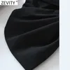 Femmes Sexy nœud noué noir fronde Blouse femme dos élastique Spaghetti sangle chemises Chic Slim Crop hauts LS7675 210420