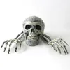 Halloween home garden decoration Skull Skeleton paw Tomb tombstone Pumpkin Man Bad omens Haunted house decor frighten kids toys Y0730