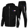 2021 BMW M Sport Spring Autustwa Fashion Zapip Hoy Bluza Niestandardowa męska Running Osobowa osobowość Hip-Hop Catt Kurtka