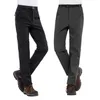Pantaloni da uomo Pantaloni termici invernali impermeabili da uomo antivento per escursionismo sci KNG88