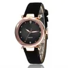 Wristwatches Style Simple Fashion Cool Leisure Ms Watch Diamond Set Scrub Belt Temperament Quartz Female