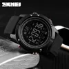 SKMEI TOP Märke Luxury Watch Military Men's Sports Watch Relogio Masculino Pedometer Nedräkning Vattentät Digital Klocka 1425 G1022