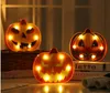 Nueva lámpara de Halloween, suministros de plástico para eventos y fiestas, luz nocturna de fantasma y murciélago de calabaza para decoración de hogar, Bar y comedor