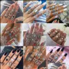 Cluster Rings Jewelry Women Boho Midi Finger Set For Vintage Crystal Gemstone Crown Bride Bridesmaid Wedding Knuckle Bohemian In Drop Delive