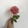 Dekorativa blommor kransar 10st simulering höst rose gren sammet artificiell blommor krans bröllop dekoration hem parti bakgrund wa