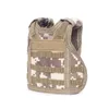 7 Färg Mini Tactical Vest Outdoor Molle Västar Vinflaska Skal Dryck Kylare Justerbar Dryckeshandtag RRB11109