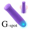 Mini bullet vibrator ägg silikon bröstvårtor stimulering kvinnlig liten dildo g-spot vibrerande massager sexleksaker för kvinnor