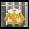 Coat Outwear Clothing Baby Kids Maternity Drop Delivery 2021 Spring Born Girl Jacket Child Girls Baby Birthday Clothes Outerwear Coats 2Ogi M