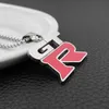 Collana Mens GTR Big Letter Catene in acciaio inossidabile Pendenti all'ingrosso da uomo Gioielli sul collo Collane con ciondolo punk hip-hop