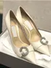 Элегантное свадебное свадебное платье обувь сареза насосы остроконечные носки ткани женские высокие каблуки роскошные леди идеальное время вечеринки EU35-42