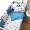 Baby Beddengoed Set Nordic Katoen Geweven Baby Beddengoed Voor Borns Kid Crib Beddengoed Voor Jongen Meisje Nersury Aanbieding Custom Make Service 211025