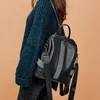 Wysokiej Jakości Moda Lady Crossbody Torba Casual Leather Schoolbag 2021 Nowy Popularny Podróży Torby Na Ramię Duża Pojemność Girl Student Plecak