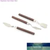 11.11sale 3 adet 16 cm Profesyonel Paslanmaz Çelik Sanatçı Boyama Paleti Bıçak Kiti Spatula Boya Sanat Craft Kil Araçları