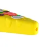 Pizza estilo silicone tubulações de mão de silicone 4,2 "cano de fumo do queimador de óleo com tigela de vidro