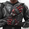 Защитные мотоциклетные перчатки для езды на открытом воздухе Moto Knight Glove для весны и лета M-23 черный красный синий цвет