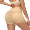 Cxzd ganimet kalça arttırıcı görünmez asansör asansör kaldırıcı şekillendirici dolgu külot push yukarı boyshorts seksi shapewear külot 2202163768788