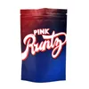 3 Types 3.5g Mylar Bag California SF roze Wit Runtz Touch Skin pakket rits geurbestendige zakken