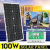 100W 18V High Efficieny Solar Panel USB DC Monocrystalline For Car RV Boat Battery Charger Waterproof