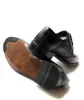 Dress Shoes MEN'S BLACK 100% LEATHER HAND MADE OXFORD SHOES. OFFICIAL DRESS. IDEAL MODEL FOR WEDDING, OFFICE, DAILY USE. 1. QUALITY