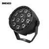 Shehds Led Stage Light Effect 12x3w Ultraviolet Color Flat Par Dmx512 DJ Disco Lamp