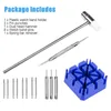 Repair Tools & Kits Watch Kit For Strap Link Pin Remover Strap Holder Manual Spring Lever Tool Kit 14Pcs And Removal336R