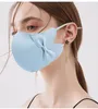 Ice silk mask thin section can be washed to adjust the cool feeling breathable three-dimensional bow masks