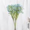 Latex Baby's Breath Flowers Flowers Branch Lungo Matrimonio Home Decor Bianco Silicone Gypsophila Fiori Fiori Fiori Fiori Disposizione del partito