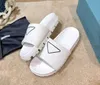 2021 classic flat heel anti slip slippers ten sub pattern designer suede women's hoes party triangle decoration professional sexy size 35-40
