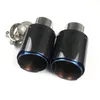 1pcs Akrapovic Carbon Pipe Multi In 54 57 60 63 66mm OUT 114mm Avgasrör AK CAR Tail Tips Muffler