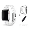 Watchband Watch Strap Luxury Bands para Apple Iwatch Series 6/5/4/3/2/1 com ferramenta de reparação de caso de proteção