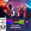 12V Tuya WiFi 컨트롤러 회전 쫓기 RGB 5050 2811 RGB LED 스트립 라이트 음악 동기화 스트립 Alexa Google 5-10m 전체 세트