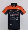 Nova fábrica de roupas de equipe de ciclismo de motocicleta camisa polo lapela camiseta de secagem rápida versão driver terno de corrida 304E