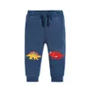 Jumping Meters Winter Autumn Boys Girls Animals Drawstring Children Sweatpants Dinosaur Long Trousers Pants Kids Fashion Clothes 210529