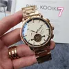 2021 Tous les cadrans fonctionnent Tourbillon Cinq points Montres mécaniques automatiques de haute qualité Mode Hommes Sport Montre en acier inoxydable Top251h