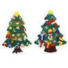 DIY Felt Wall Hanging Christmas Tree Home Decorations Artificial Xmas Trees Shop Festival Decor Santa Claus Ornaments BH4978 TYJ