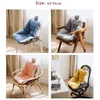 Kussen / decoratieve kussensleunstoel zitkussens voor kantoor Dinning stoel Bureau Rugleuning Zitplaatsen Massage Pad met ruggen en kussen
