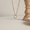 necklace Simple temperament circle clavicle ins cool fashion neck accessories women253c2896864