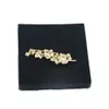 Madalena SARARA AAA Ziron 상감 크리스탈 구리 GOL 도금 BROOCH PIN 여성을위한 손쉬운 삽입 MD-00535D