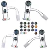 Splash Guard Quartz Banger Nagel Roken Accessoires Terp Slurper afgeschuinde rand Watergangers Ruby Pearl -buizen naadloos Volledig laspijp voor glazen bong rig rigoursols