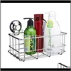 Holders Racks Storage Housekeeping Organization Home & Garden Drop Delivery 2021 304 Stainless Steel Strong Suction Shower Dual Sucker Bathro