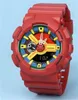 Kids jongens meisjes Shock Horloges KINDEREN Sport Hele Horloges LED Display Waterdicht Alle Functies Werk Relogio Kwaliteit Wat289I