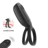 NXY Cockrings Vibrating Penis Ring Detachable Rechargeable Vibrator Clit Stimulator Cock Sex Toys Couples With Wireless Remote Control 1124