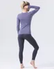 Ropa para mujer Tops Camisetas Camisetas Sudadera Diseñador Mujer Hielo Camiseta de manga larga Correr Swiftly Tech Top Deportes Transpirable Fitness Ropa de yoga