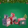 Christmas Apple Box Gift Wrap Christma Eve Fruit Packaging Huidige dozen Creative Candy Case Exquisite Print Houder Tassen WMQ1045