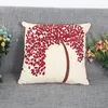 Embroidery Flowers Pattern Throw Pillow Cushion Cover Home Decoration Sofa Bed Decor Decorative Pillowcase 5401 Q2