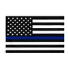 3x5Fts 90cmx150cm Law Enforcement Officers US American police thin blue line Flag BlueLine USA Police Flags RRD8185